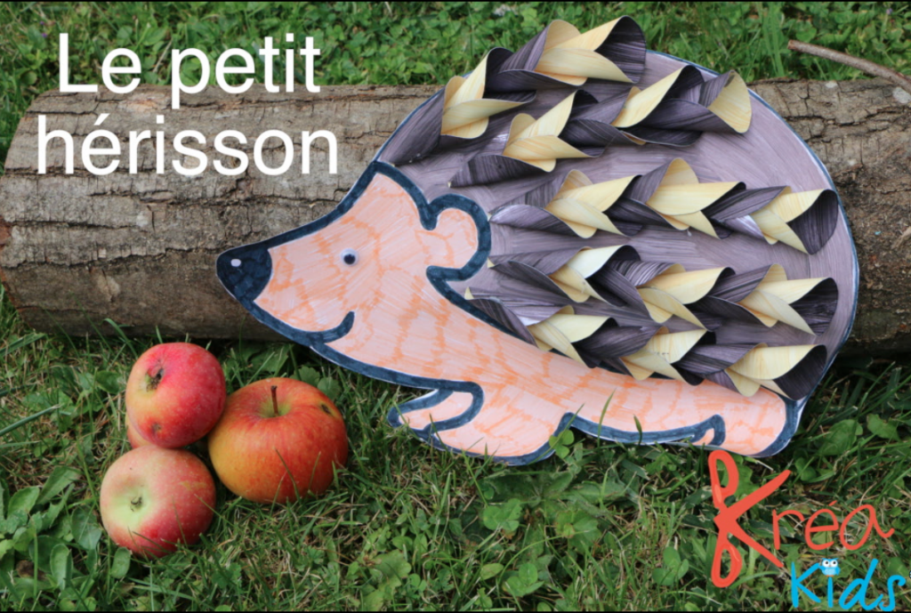 Kit De Bricolage Hérisson En Bois à Peindre Pour Enfant - Artisanat D'automne Décoratif