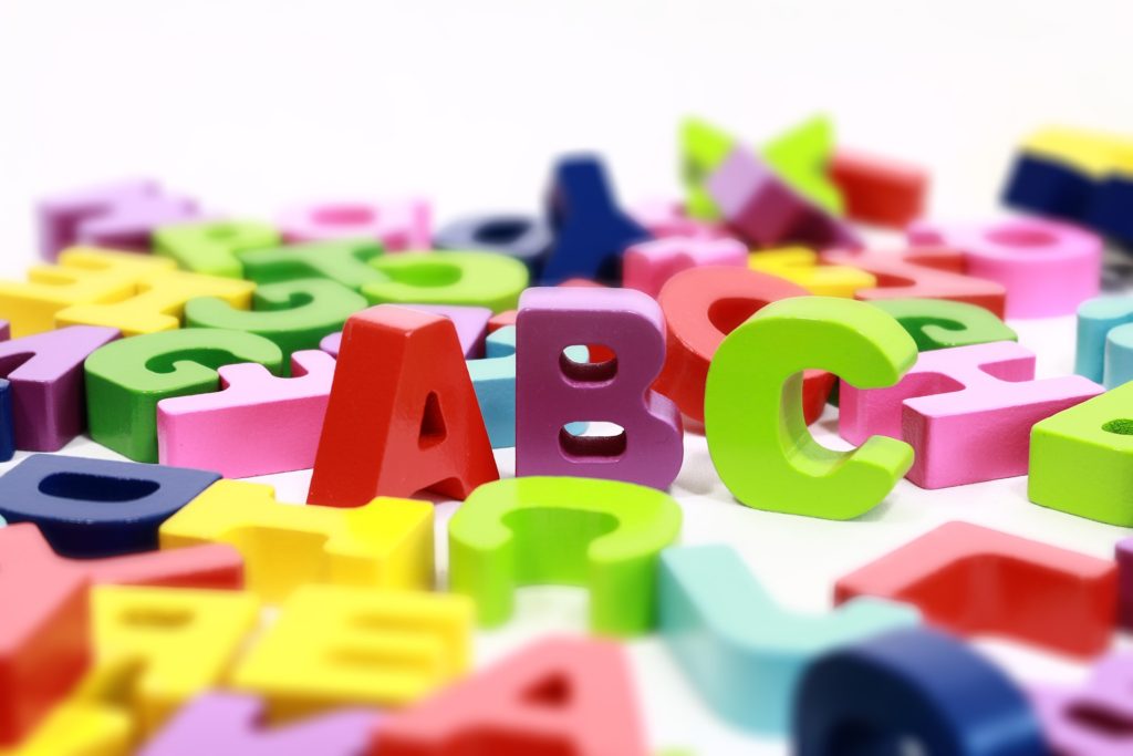 jeu de l'alphabet pour enfant