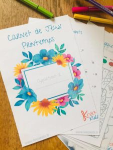 Carnet de jeux gratuit