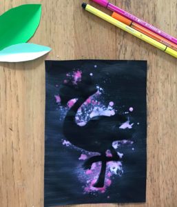 Peinture au spray pour enfant