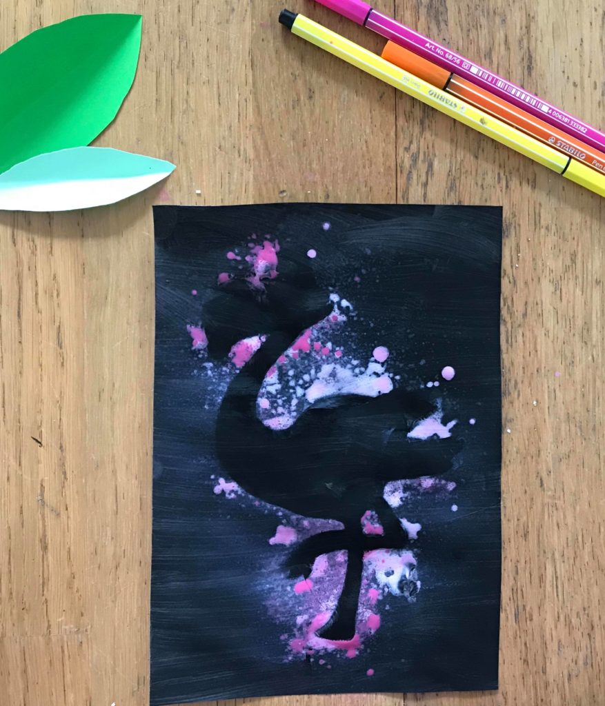Peinture au spray pour enfant
