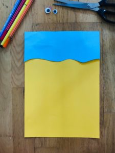 Activité crabe en papier pour enfant