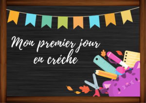 Pancarte de la rentrée pour enfant