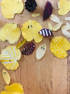 Bricolage de l'automne pour enfant