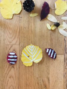 Bricolage de l'automne pour enfant