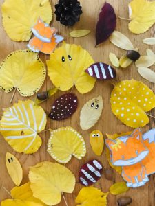 Bricolage de l'automne pour enfant