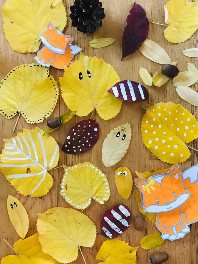 Bricolage de l'automne pour enfant