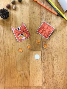 Activité manuelle écureuil pour enfant