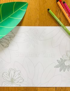 Coloriages jungle tropicale pour enfant