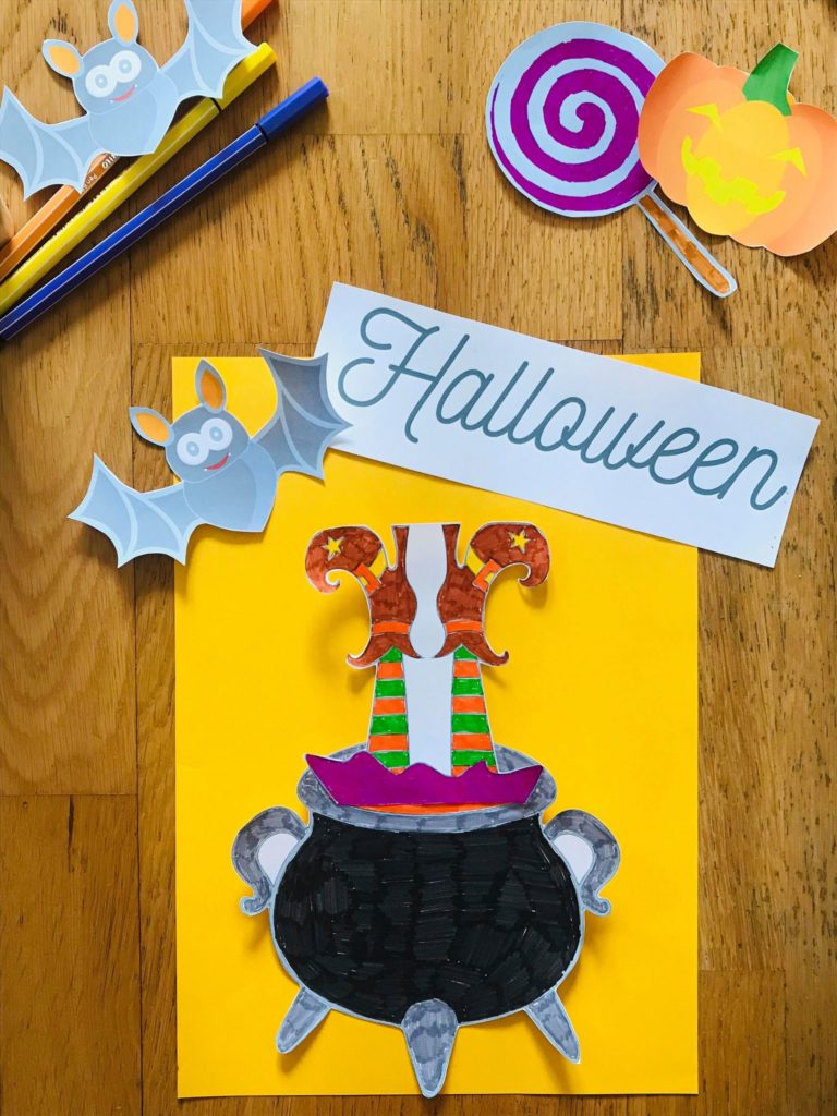 Activité sorcière pour enfant