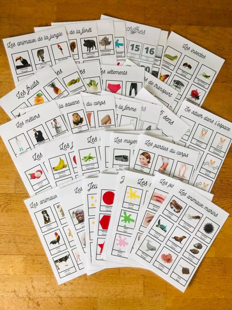 Pack De Carte De Nomenclature A Imprimer Pack De Carte De Nomenclature A Imprimer