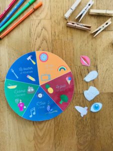 Activité sur les 5 sens pour enfant