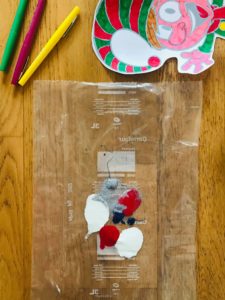 Peinture propre pour enfant