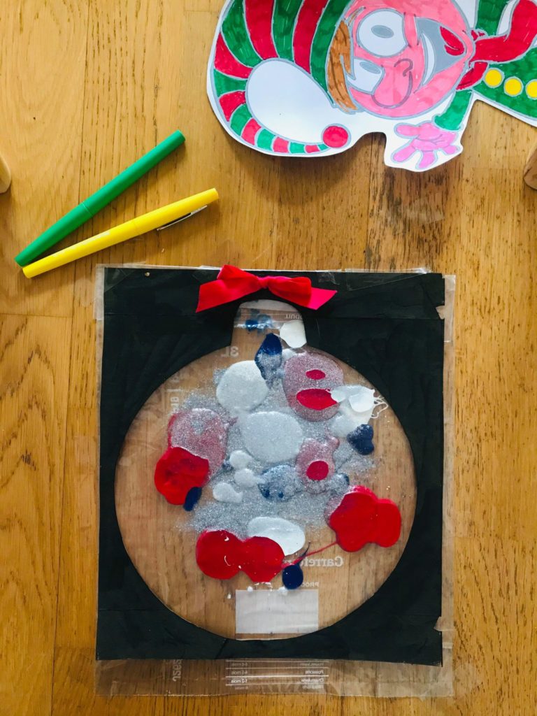 Peinture propre pour enfant