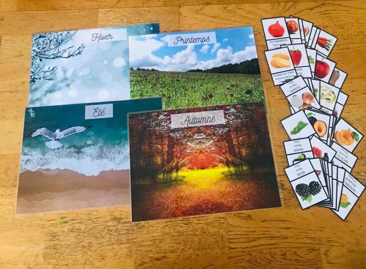 Pack jeu des saisons et des légumes à imprimer – Image 5