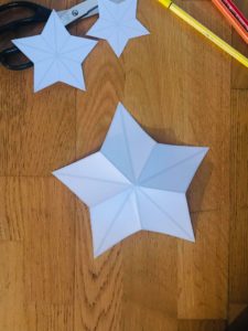 Etoile en papier facile à faire