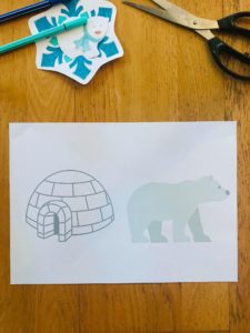 Activité ours polaire pour enfant