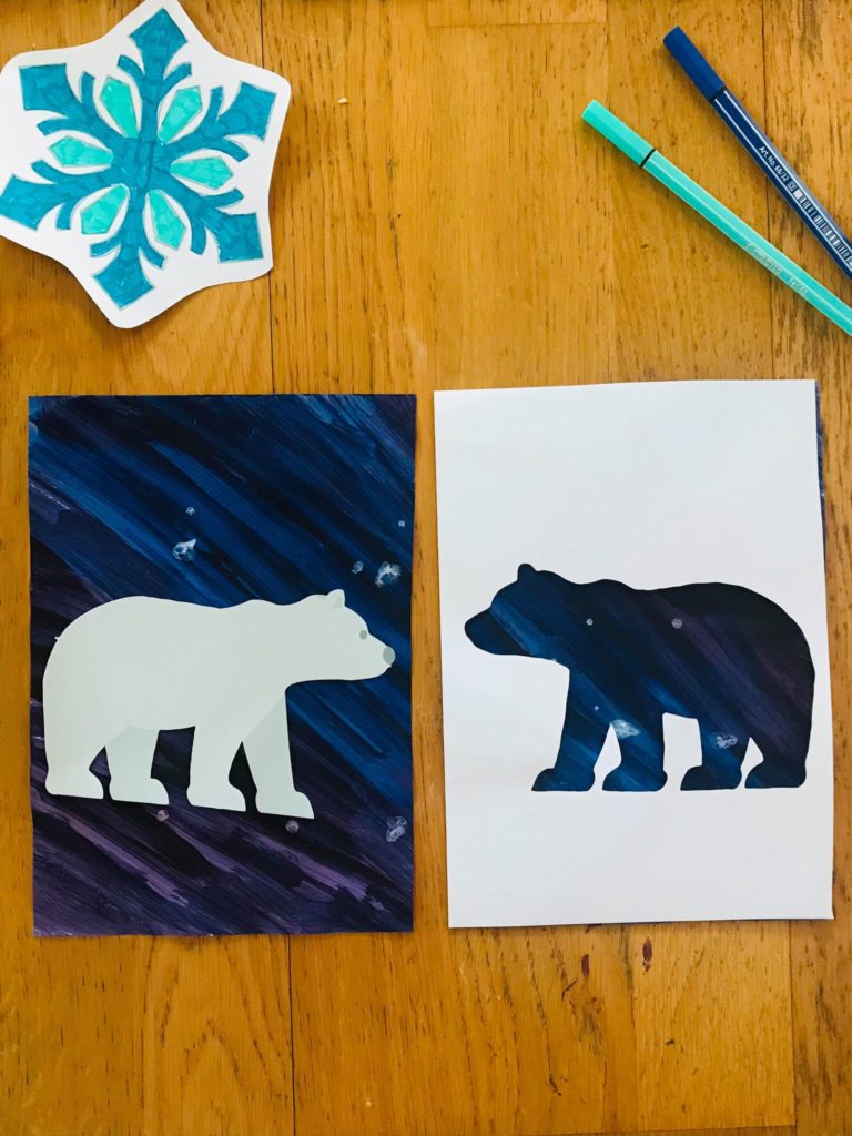 Activité ours polaire pour enfant