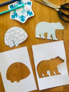 Activité ours polaire pour enfant