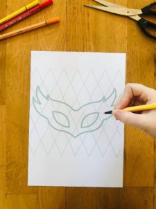 Masque de carnaval facile à faire