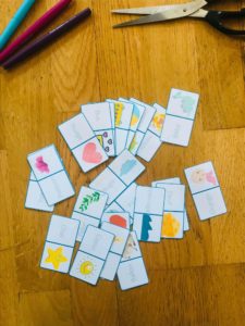 Jeu de lecture les dominos