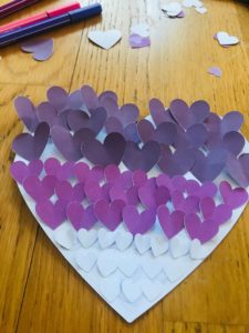 DIY carte coeur