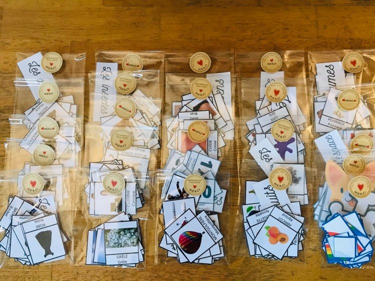 Méga pack de carte de nomenclature