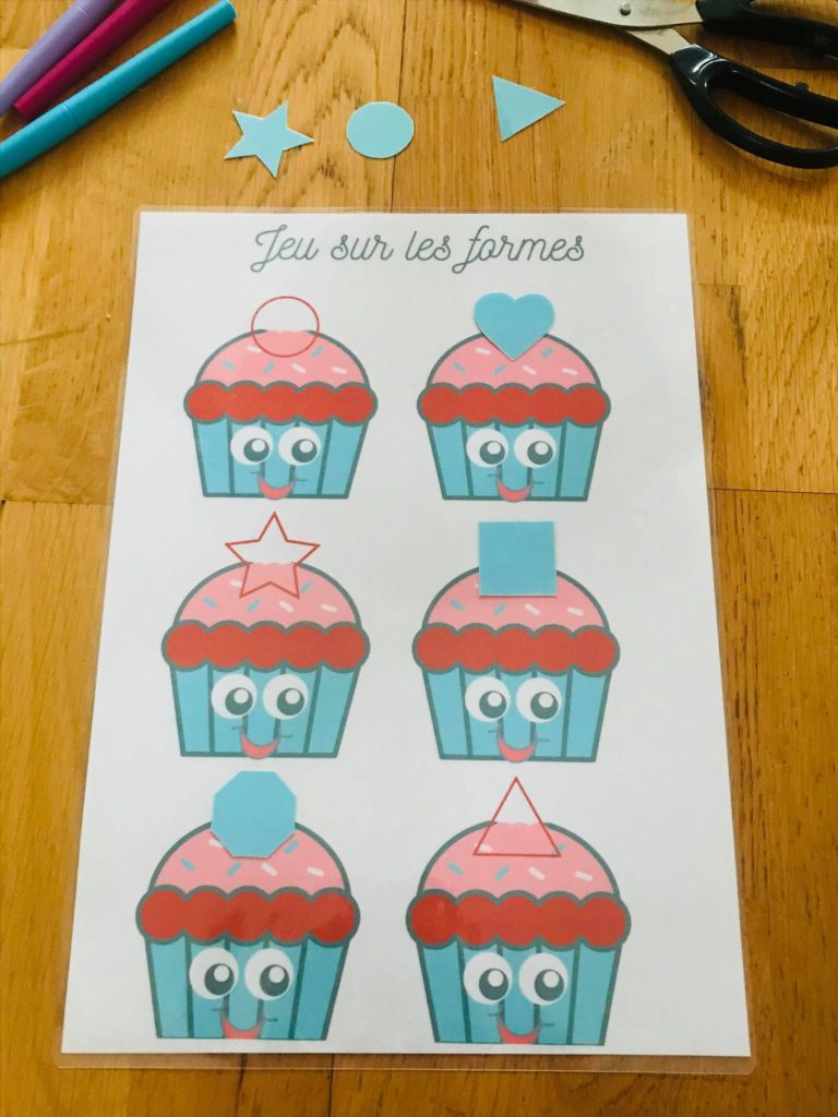 Jeu pour apprendre les formes