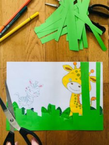 Jeu de découpage pour enfant
