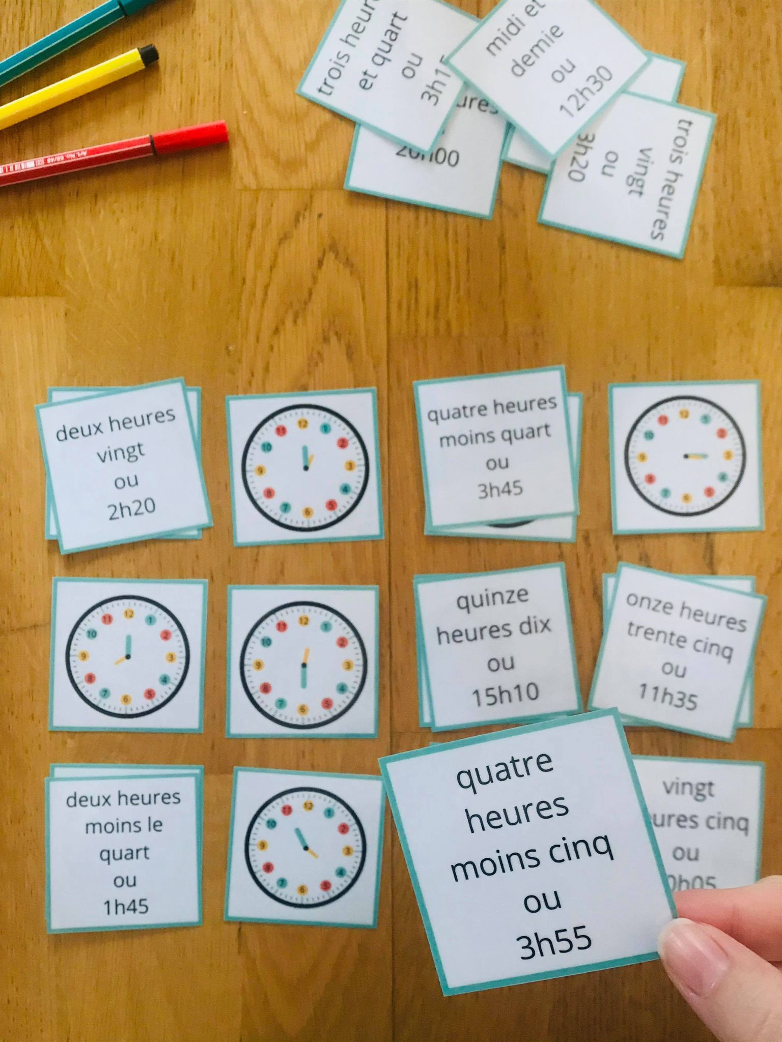 Jeux pour apprendre l'heure à imprimer – Image 3
