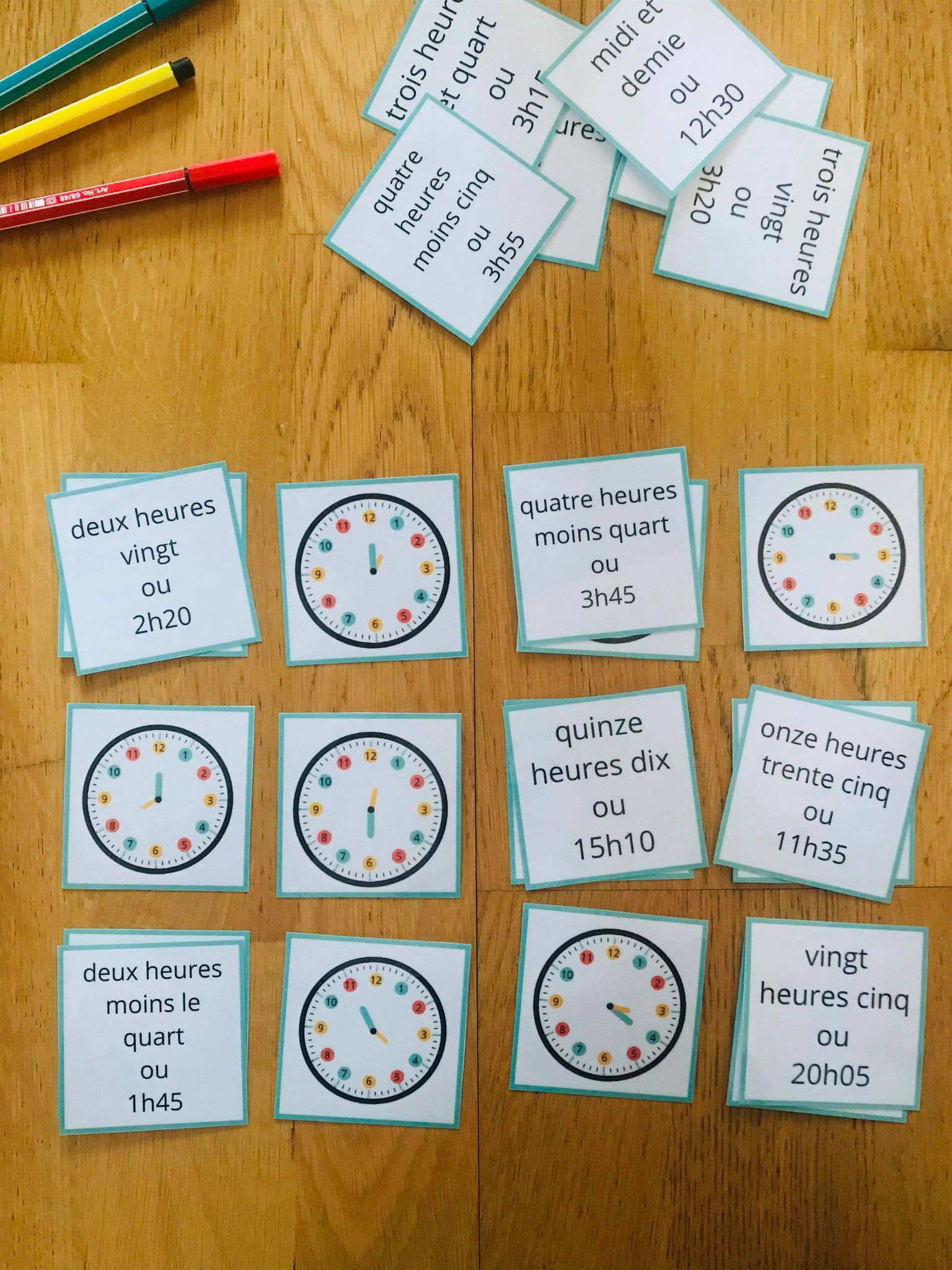 Jeux pour apprendre l'heure à imprimer – Image 4