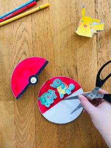 Activité manuelle pokémon pour enfant