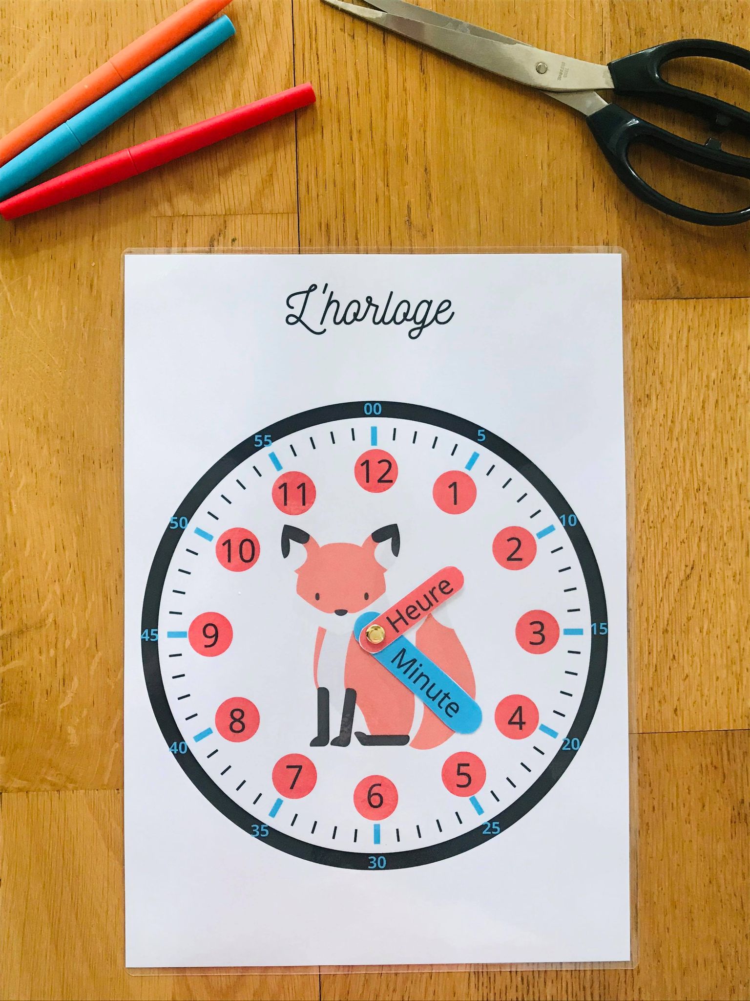 Jeux pour apprendre l'heure à imprimer – Image 5