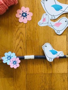 Bricolage du printemps pour enfant