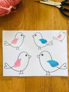 Bricolage du printemps pour enfant