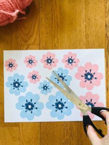 Bricolage du printemps pour enfant