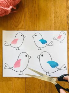 Bricolage du printemps pour enfant