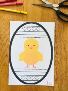 Bricolage pâques pour enfant