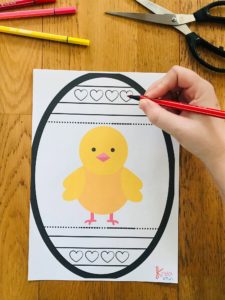 Bricolage pâques pour enfant