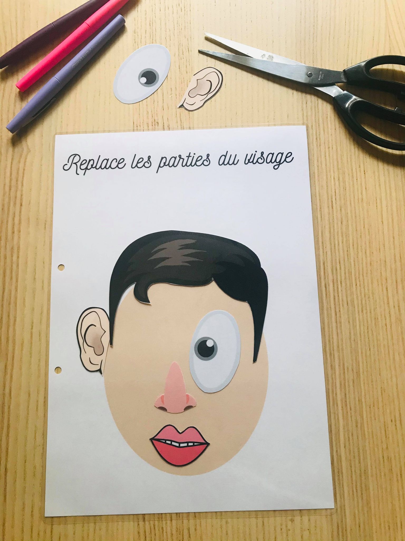 PDF quiet book du corps humain à imprimer – Image 21