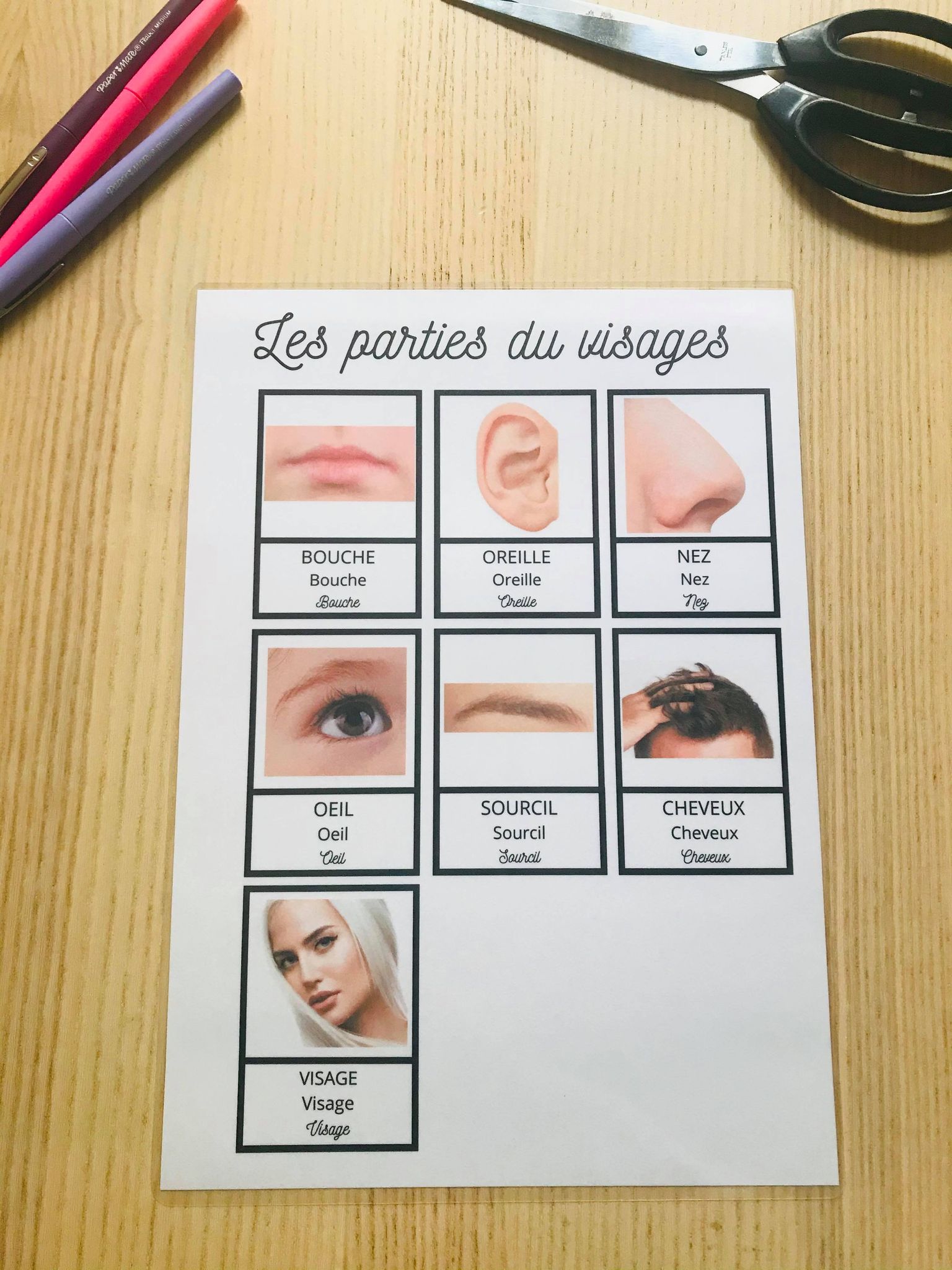 PDF quiet book du corps humain à imprimer – Image 12