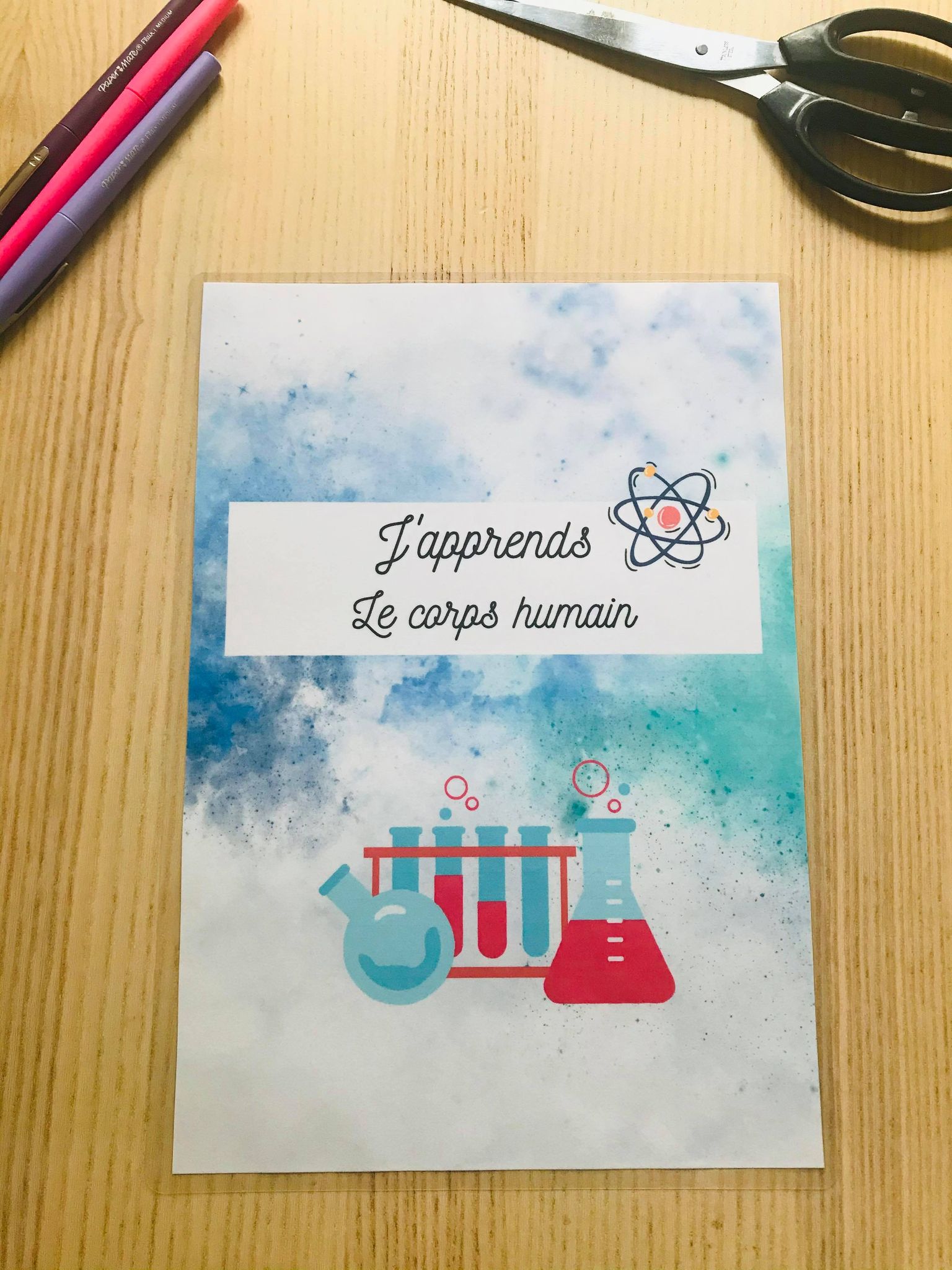 PDF quiet book du corps humain à imprimer – Image 8
