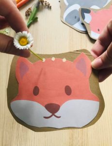 Activité du printemps facile pour enfant