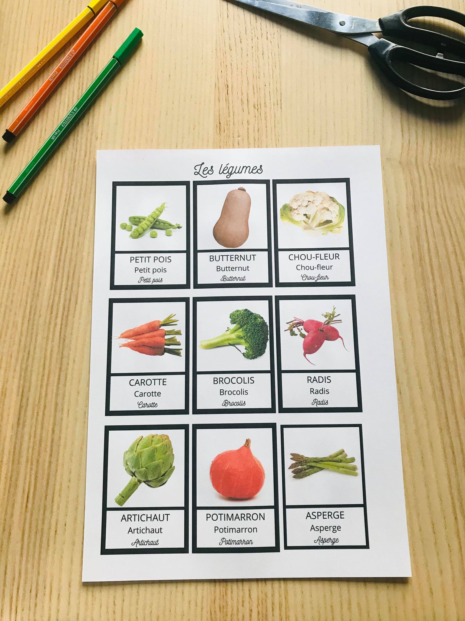 Livret sur les fruit et légumes prêt à l'emploi – Image 21