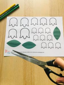 Activité manuelle muguet pour enfant