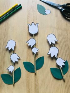 Activité manuelle muguet pour enfant