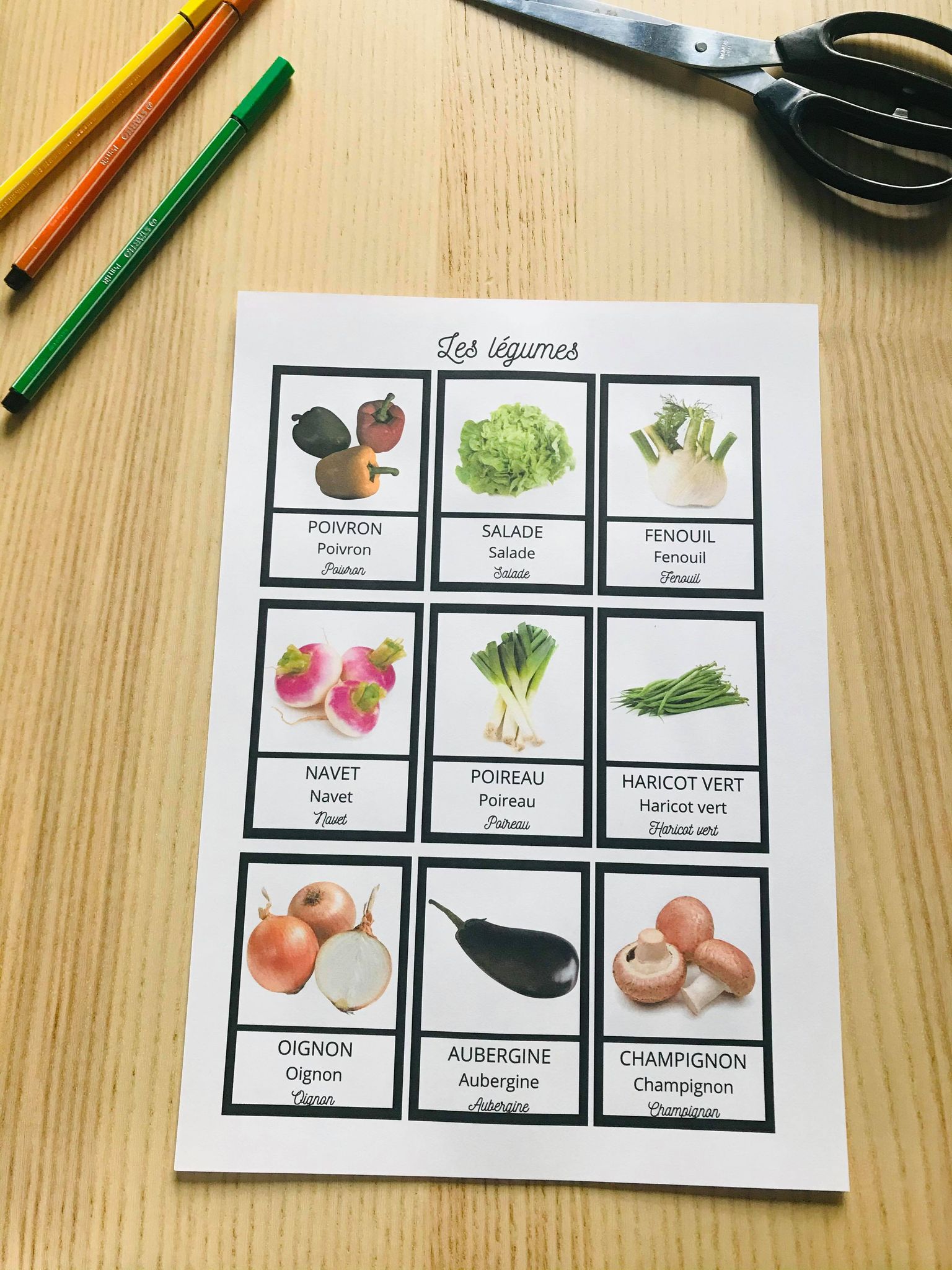 Livret sur les fruit et légumes prêt à l'emploi – Image 18
