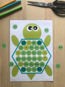 Jeu pour apprendre l'alphabet