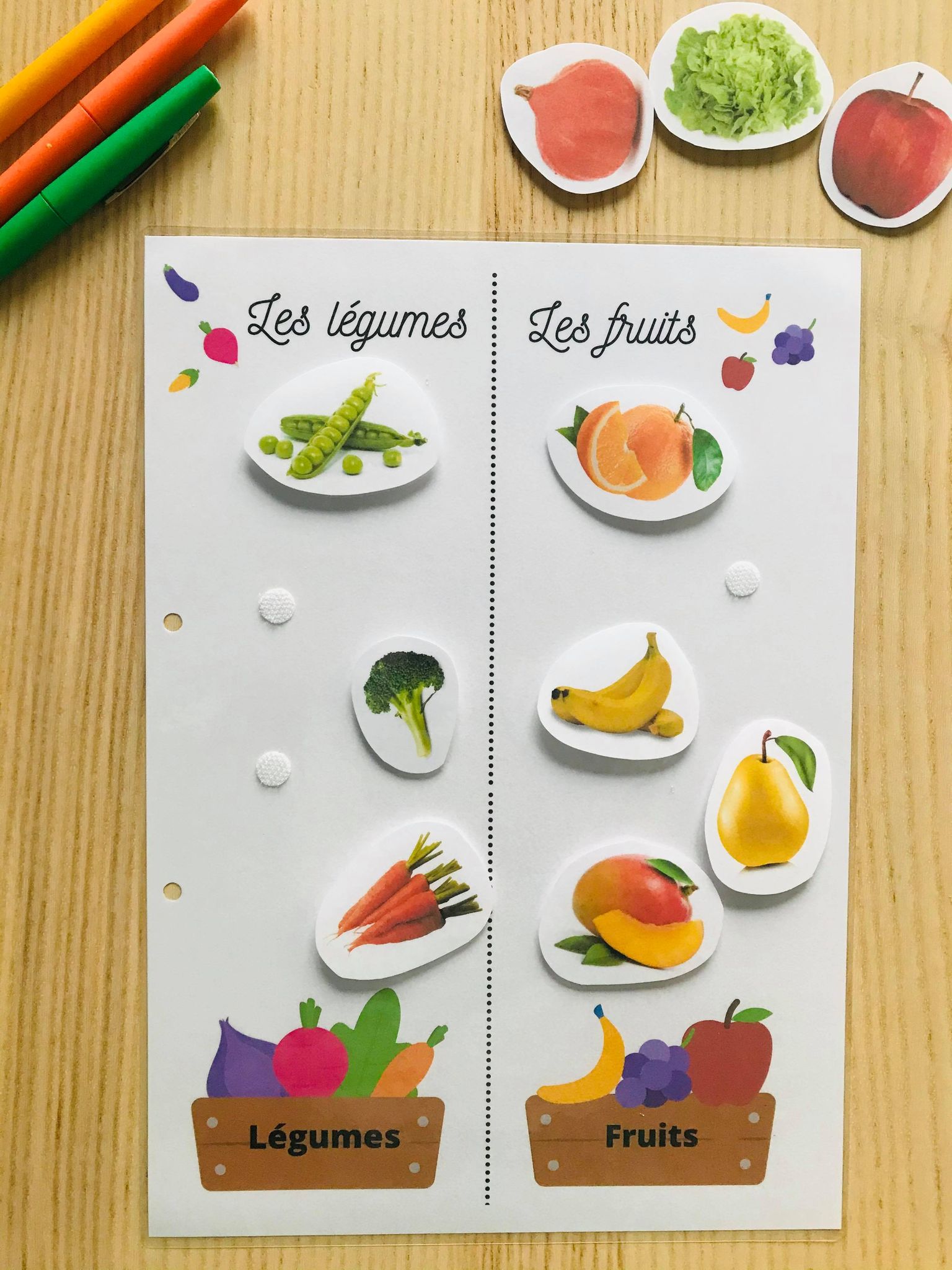 Livret sur les fruit et légumes prêt à l'emploi – Image 7