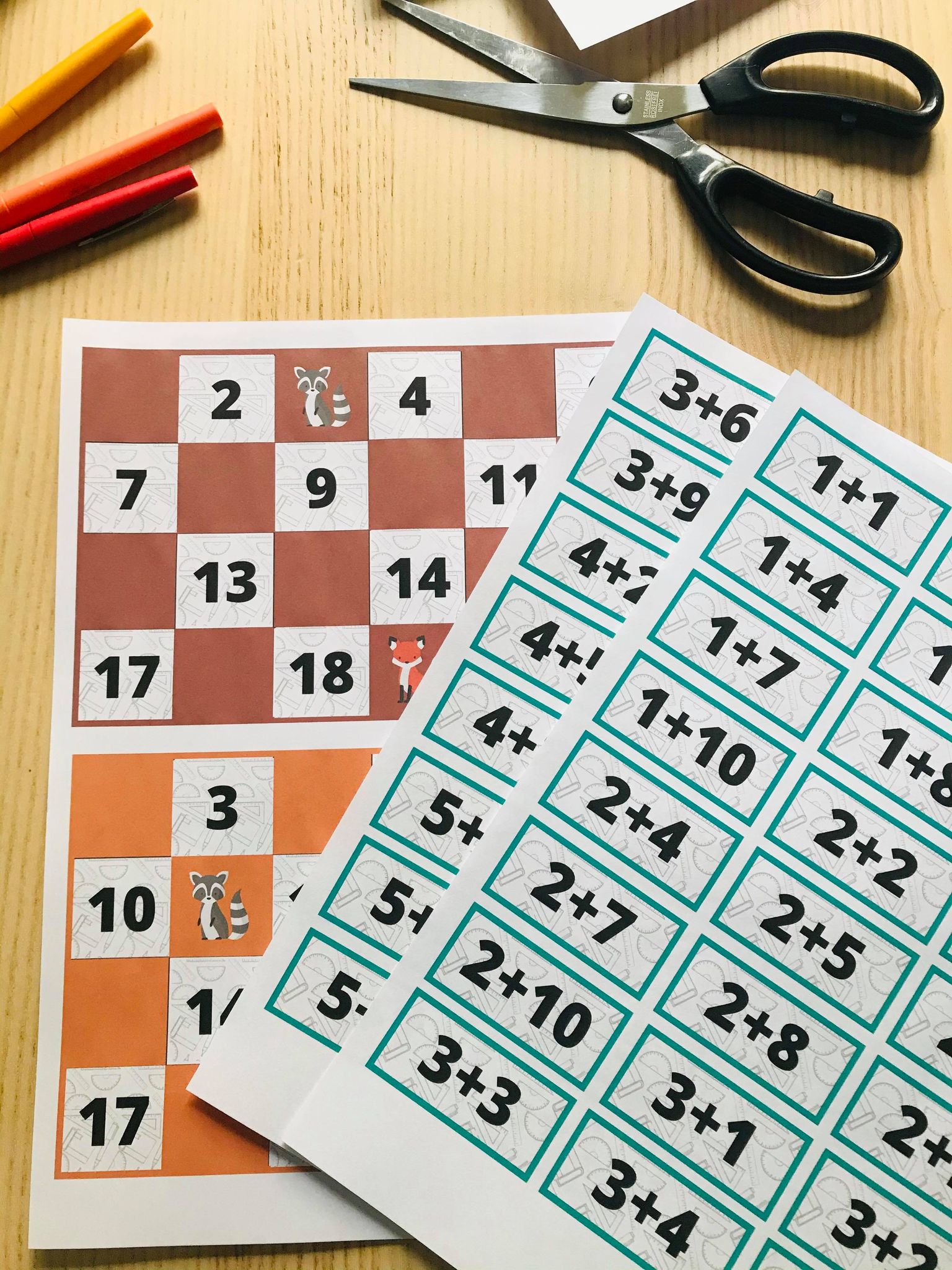 Pack de jeux pour apprendre les tables d'addition à imprimer – Image 5